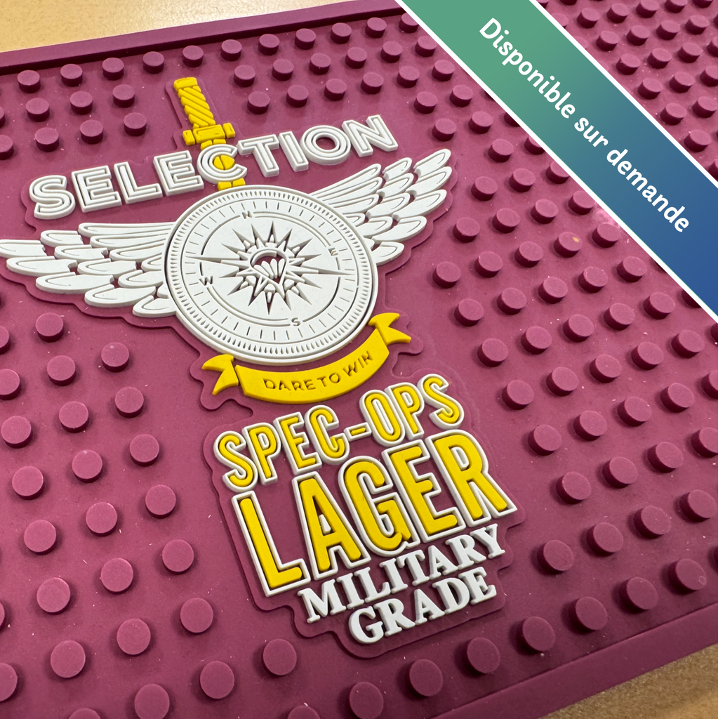 Bar Runners Premium à relief en pastilles